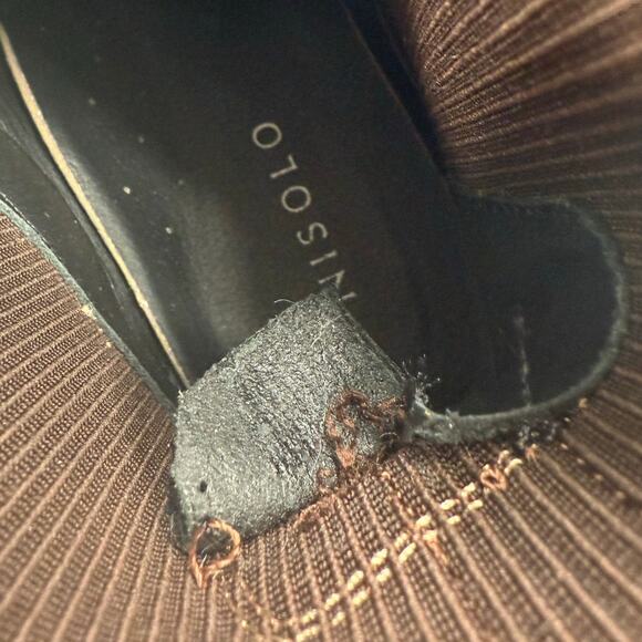 NEW Nisolo Carmen Chelsea Boots Almond Brown Leather Women's Size 8.5 - Picture 5 of 11